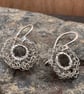 Sterling Silver Crochet Circle Earrings - Image 2