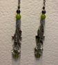 Adalee - Purple and Green Star Earrings  - Image 3