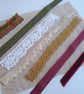 Robin Red Christmas Slow Stitching Kit large - vintage and reclaimed textiles - Image 9