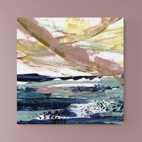 ‘Autumn Whispers’ 12 x 12” Seascape Print