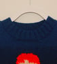Hand Knitted Santa Jumper for Babies and Children, Baby's Novelty Jumper - Image 7