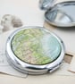 Compact Mirror Personalized with Custom Map Location - Image 6