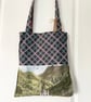 Handmade Reversible Scottish Highlands Tote Bags 