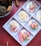 Whimsical Fairy Toadstool Biscuit Gift Box, Hand-Iced and Personalised Cookies