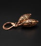 Copper lantern handmade drop earrings , copper jewellery - Image 6