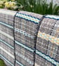Cariad Bag - Spring Pastels 1. Handwoven in Wales - Image 7