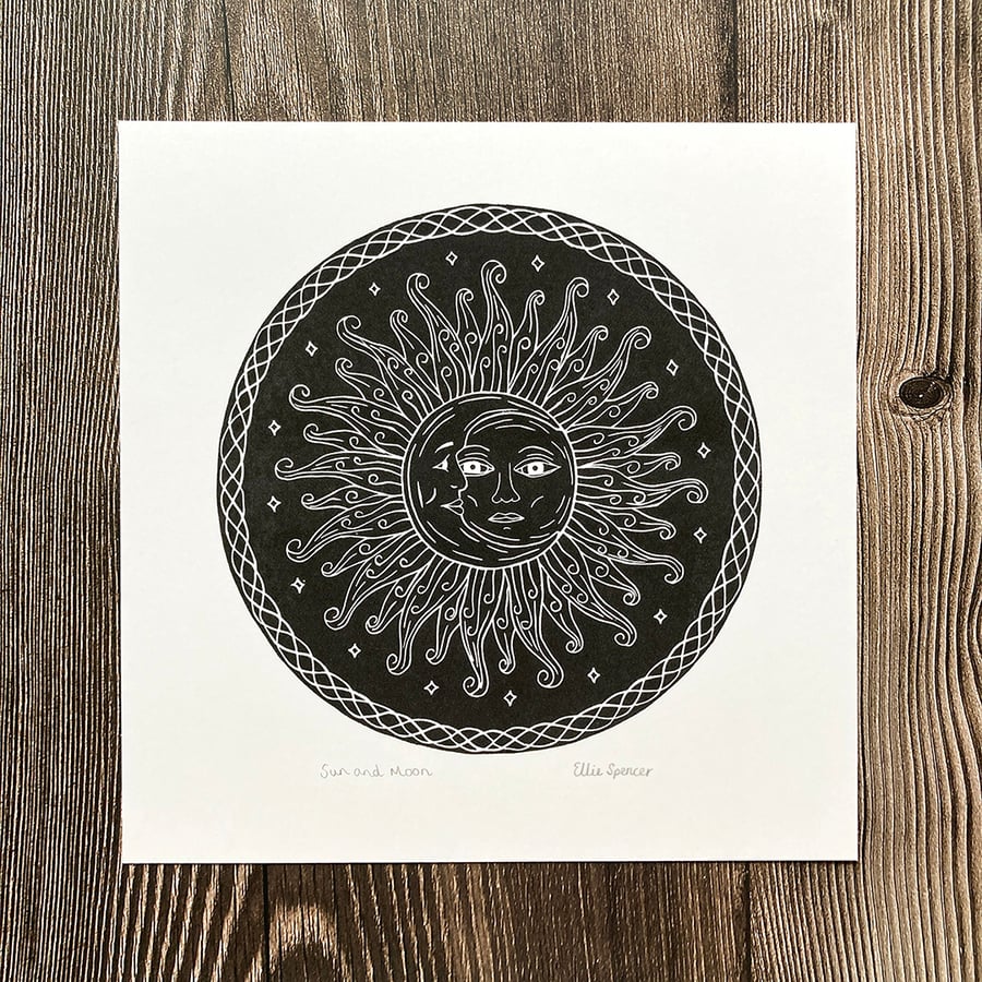 Sun and Moon Fantasy Giclée Art Print