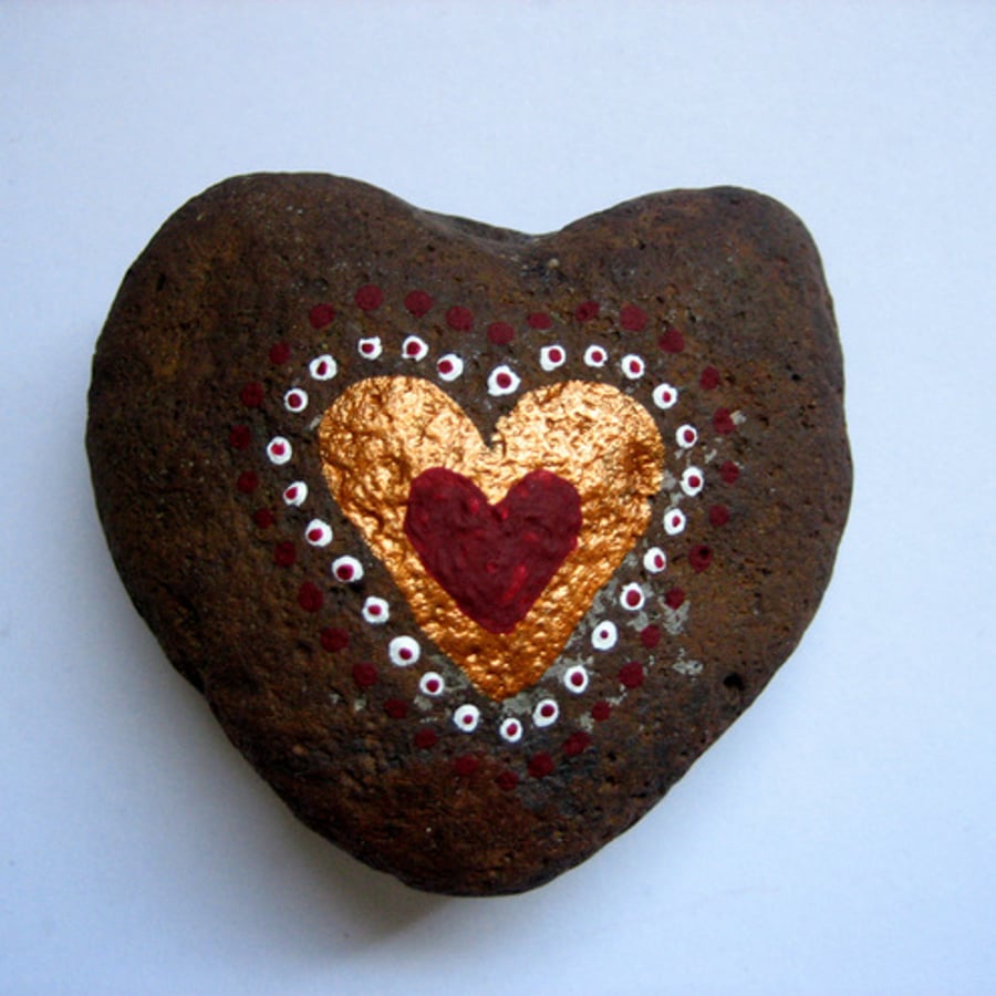 Hand painted stone (15)