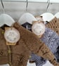 Autumnal Light Brown Cardigan - Image 5