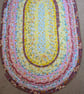 Petal patch - jelly roll rug