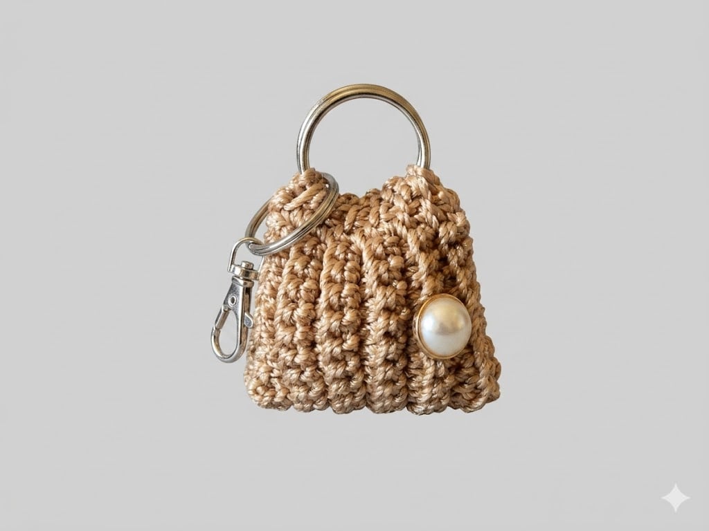  Mini crochet bagcharm