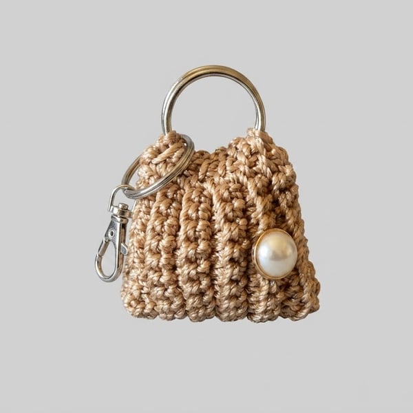  Mini crochet bagcharm