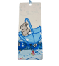 Bunny at Sea Laminated Bookmark with Ribbon - Image 6