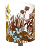 Pretty Floral Wildflower Design Lampshade in 60s KEW Duro Vintage Fabric  - Image 1