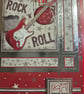 Son rock and roll birthday card 