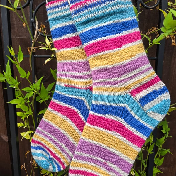 Handmade Boot Socks 4-6