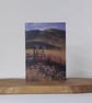 Happiness Gate, Heading into the Welsh Hills, Printed from Original Artwork - Image 1