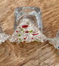 Fused glass Christmas tree t-light shades - Image 2
