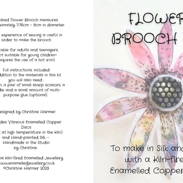 Flower Brooch Kit