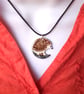 Friendly Hedgehog Pendant in Enamels - Image 3