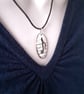 Oval Musical Note Pendant - Quaver - Image 8