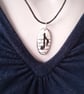 Oval Musical Note Pendant - Quaver - Image 5