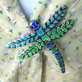 Dragonfly Brooch