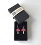 Red Spotted ‘Fly Agaric’ Toadstool Earrings - Image 4