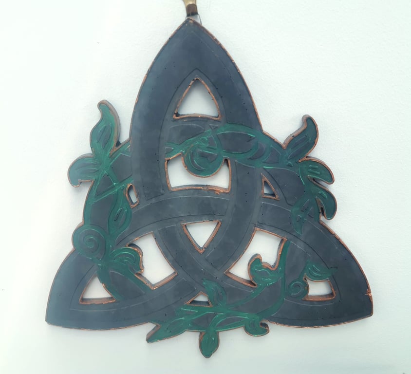 Handmade Celtic Knot, made to order in wide colour choice