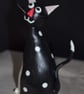 cute ceramic cat. Summer second - Image 5