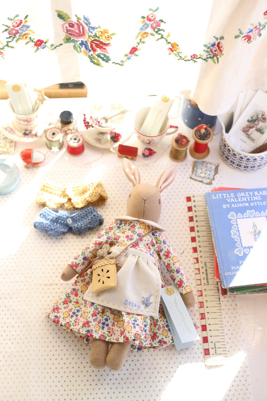 Reserved Heirloom Bunny listing for Elizabeth