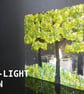 Handmade Fused Glass 'Spring Tree' T-Light Holder - Image 5