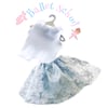 SALE ITEM  - Silver Stars Ballet Set