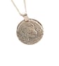 Spaniel Engraved Sterling Silver Coin Necklace - Image 10