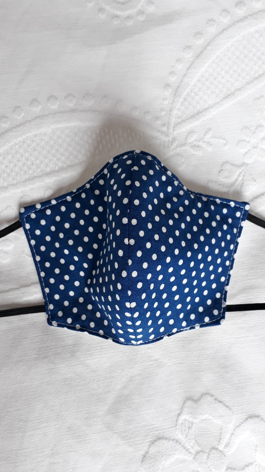 Washable Cotton Face Mask With Water Resistant Layer