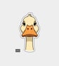 Funny Vinyl Sticker For Adults - Unimpressed Duck