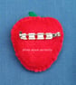 Strawberry Red Felt Brooch - Image 2