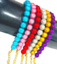 4-12 mm Single Colours Miracle Acrylic beads  DIY Handcraft or Jewellery Making - Image 4