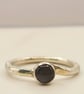 Handmade Sterling Silver Grey Moonstone Ring - Image 5
