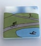 Triathlon coaster to commemerate the 2016 World Triathlon coming to Leeds