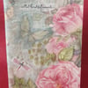 A6 Notebook Pink Roses