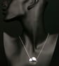 Planished Silver Pendant - Image 3