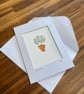 Olive Tree Fine Art Print Card - Blank Framable Card - Image 2