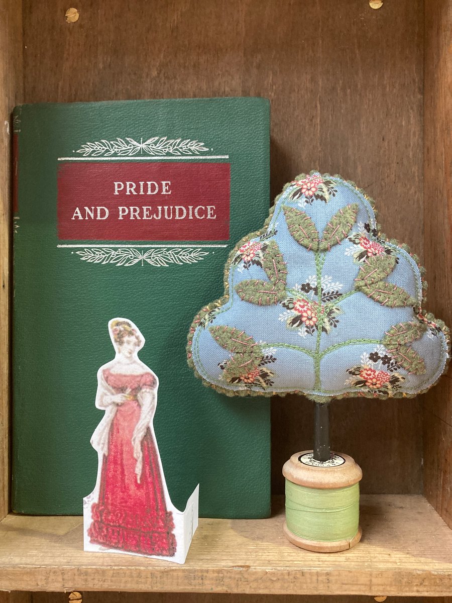 Jane Austen inspired cotton reel tree - Barton Cottage No1