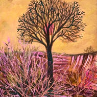 The Lone Tree,  original painting