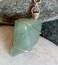 Wire-wrapped natural Aventurine Tumble Stone  - Image 1