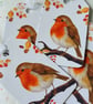 Set of 4 Robin Gift Tags - Image 1