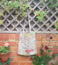Tote bag "London"; fully lined with inside pocket  - Image 1