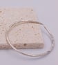 Molten Silver Bangle - Image 6