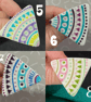 Handmade Geometric Ceramic Brooch, Hand Made Badge - Image 3